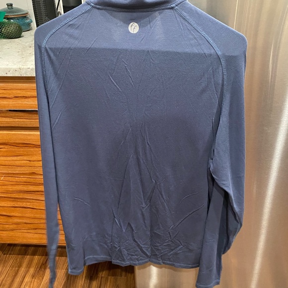 Free Fly Long Sleeve Bamboo Quarter Zip - Picture 2 of 3